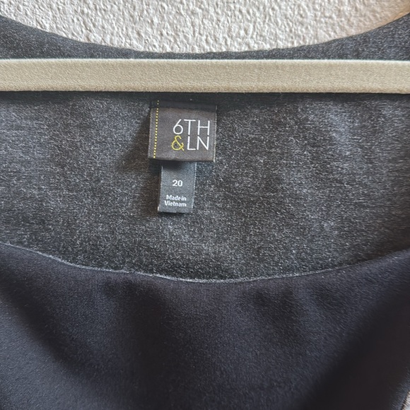 6th & LN Lane Bryant Colorblocked Pencil Dress - Picture 5 of 8